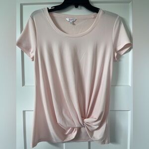 Candie’s Pink Knot Top